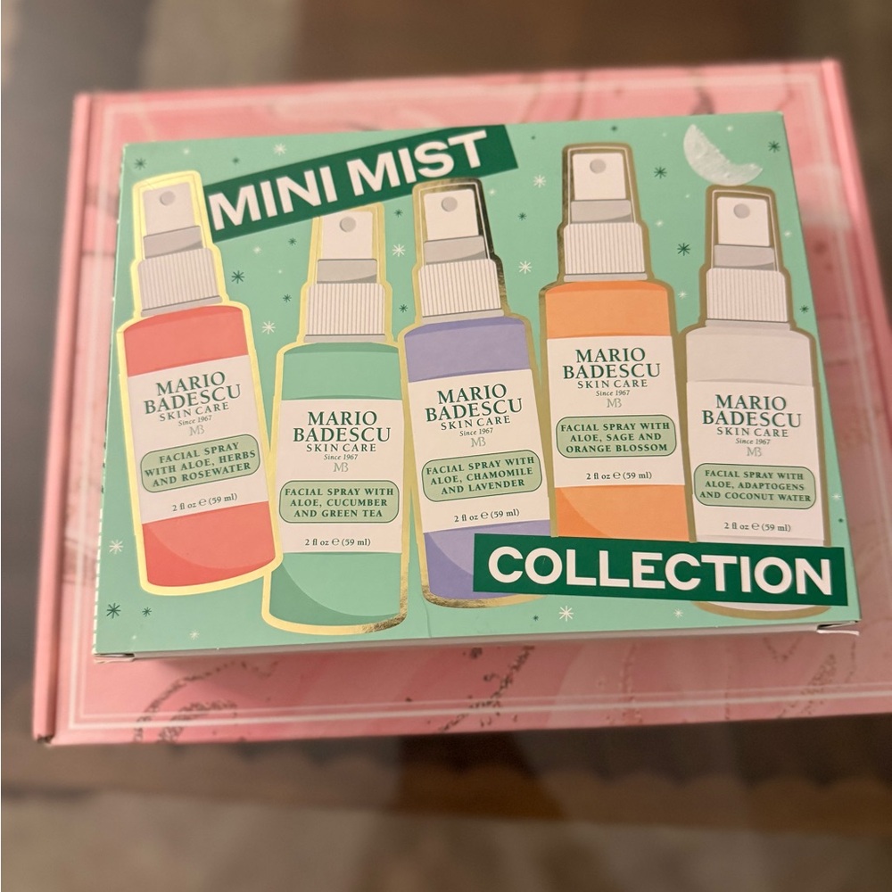 Mario Badescu Mint Green Mini Mist Set